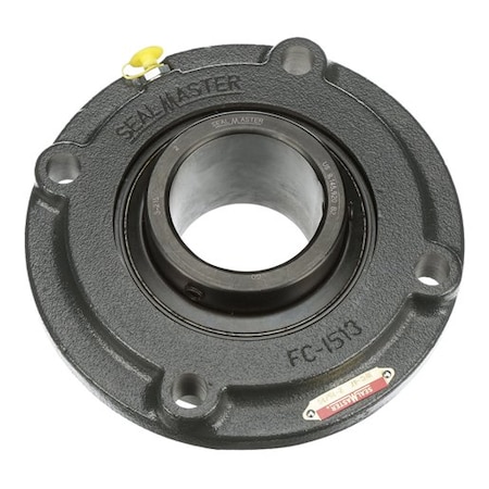 Regal Beloit Flange Block Bearing; 4 Bolt Round Flange Cartridge; 2-15/16 in. Bore; 7-1/2 in. Bolt Circle Dia. MFC-47